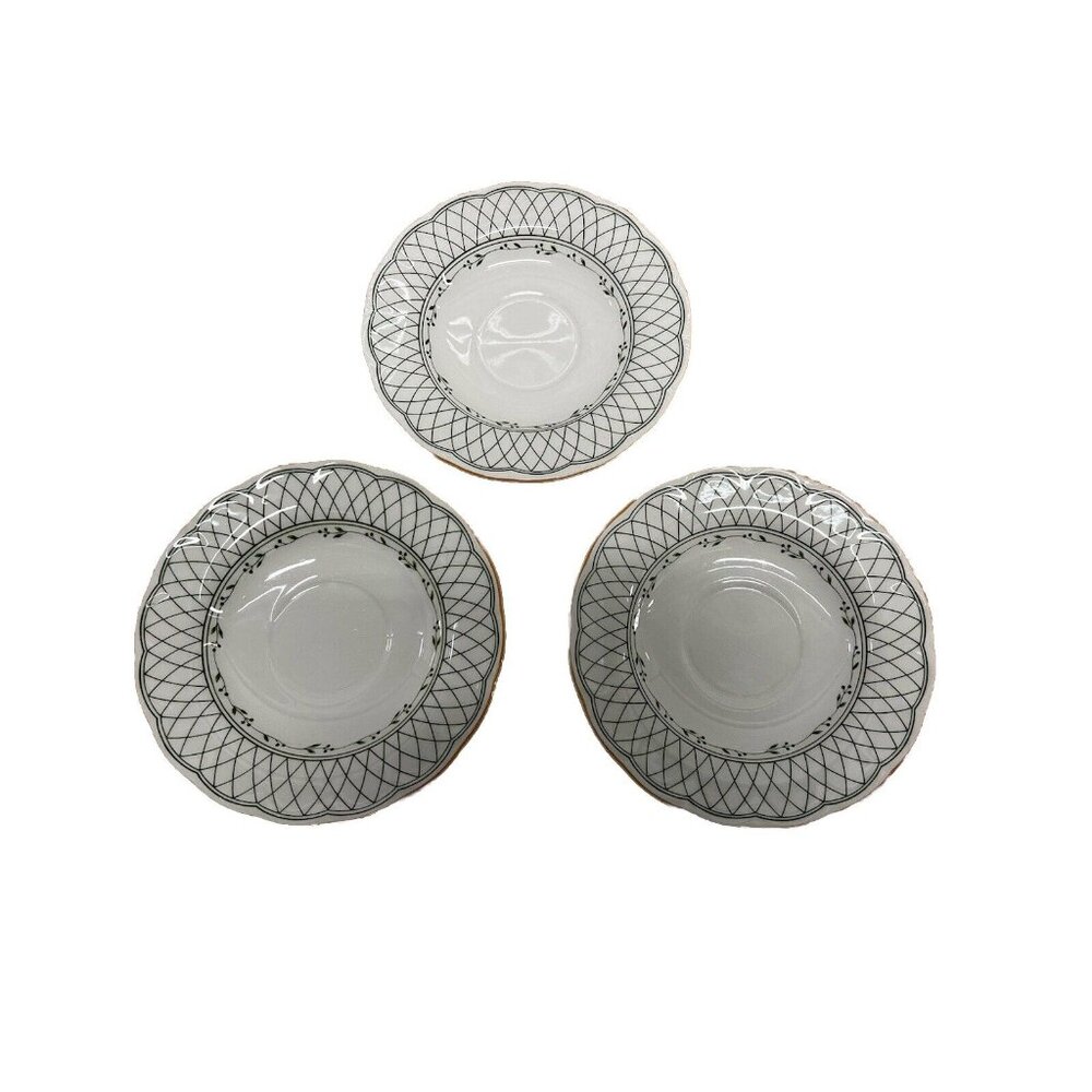 Nikko Provincial Designs Japan Hampton Saucer Set Of 3